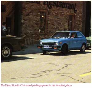 78 Civic parking
